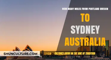 Exploring the Distance: Portland, Oregon to Sydney, Australia in Miles