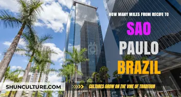 Distance from Recife to São Paulo: A Brazilian Travel Guide