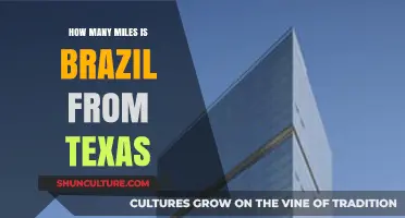 Distance from Texas to Brazil: Miles Across Continents Explained