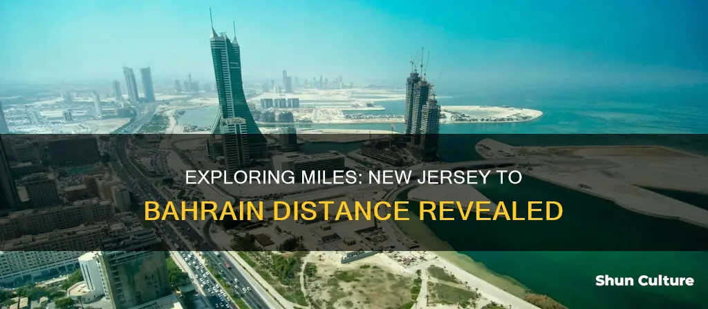 how many miles is new jersey to bahrain