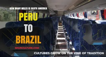 Exploring South America: Distance from Peru to Brazil in Miles