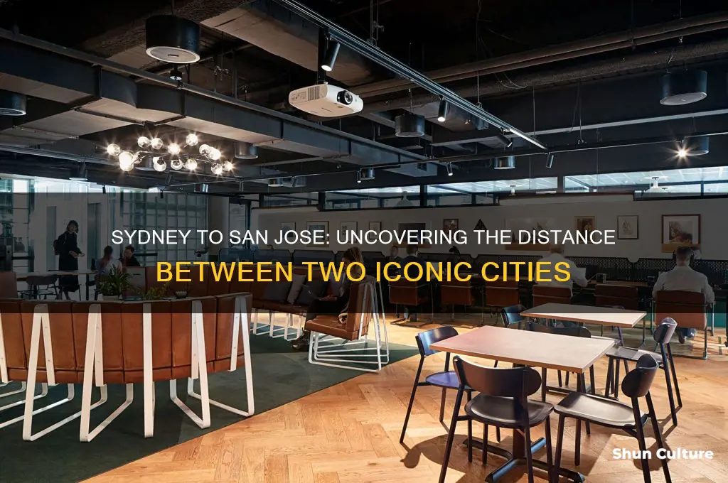 how many miles is sydney australia from san jose california