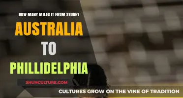 Sydney to Philadelphia: Unveiling the Distance Between Two Iconic Cities
