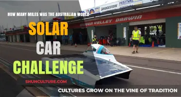 Epic Australian Solar Car Challenge: 3000 Mile Race