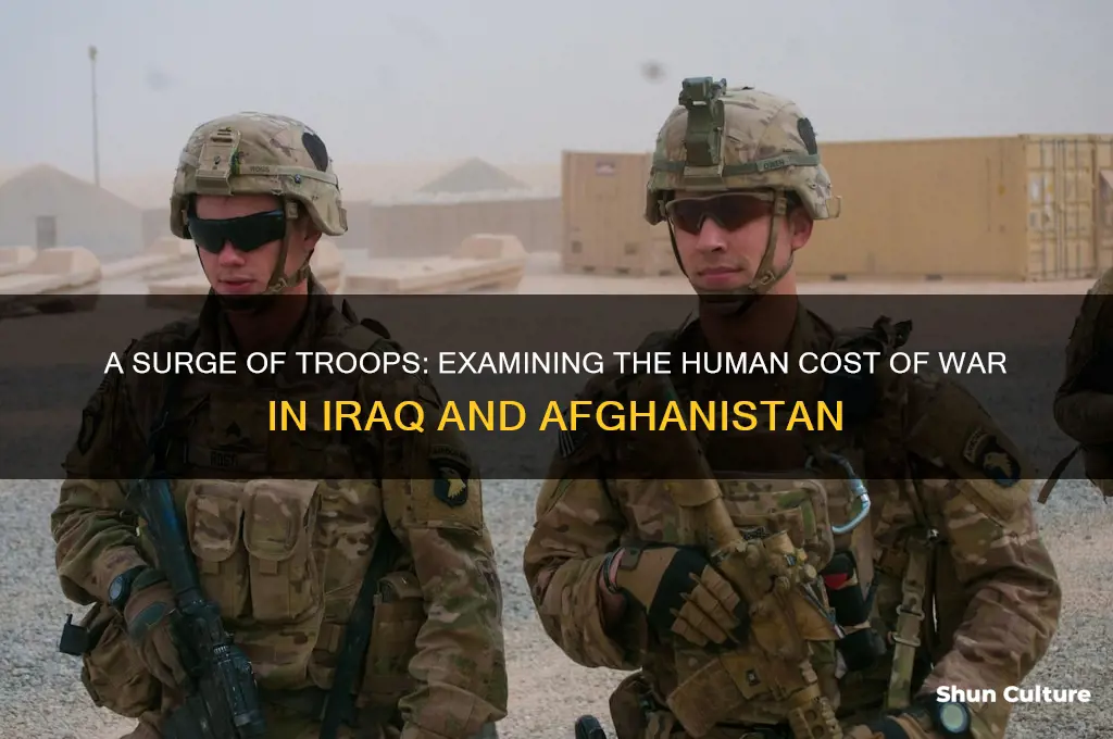 how many military personnel went to iraq and afghanistan