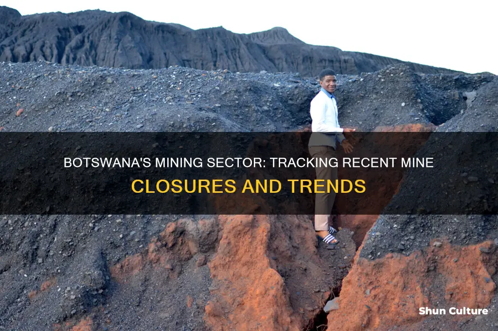 how many mines have closed in botswana
