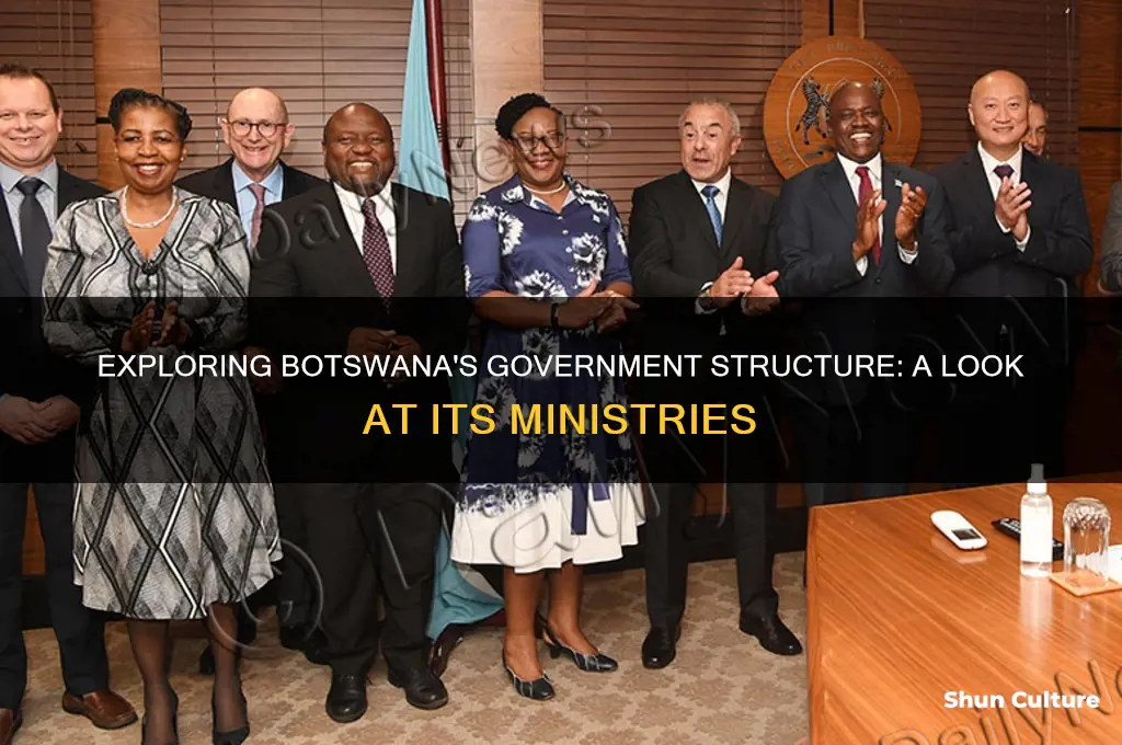 how many ministries are there in botswana