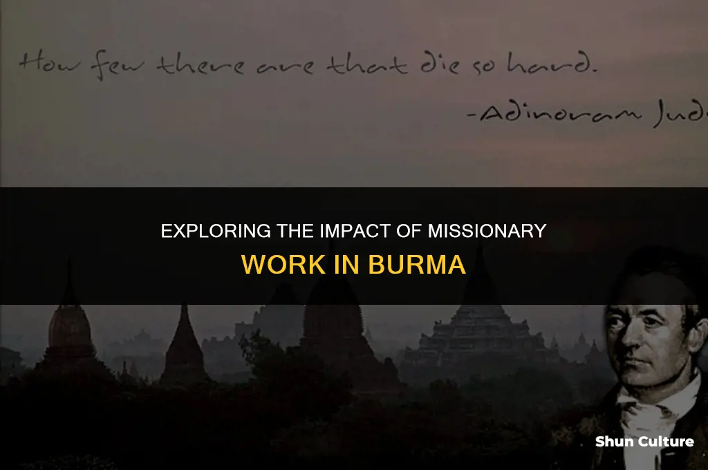 how many missionarys are in burma