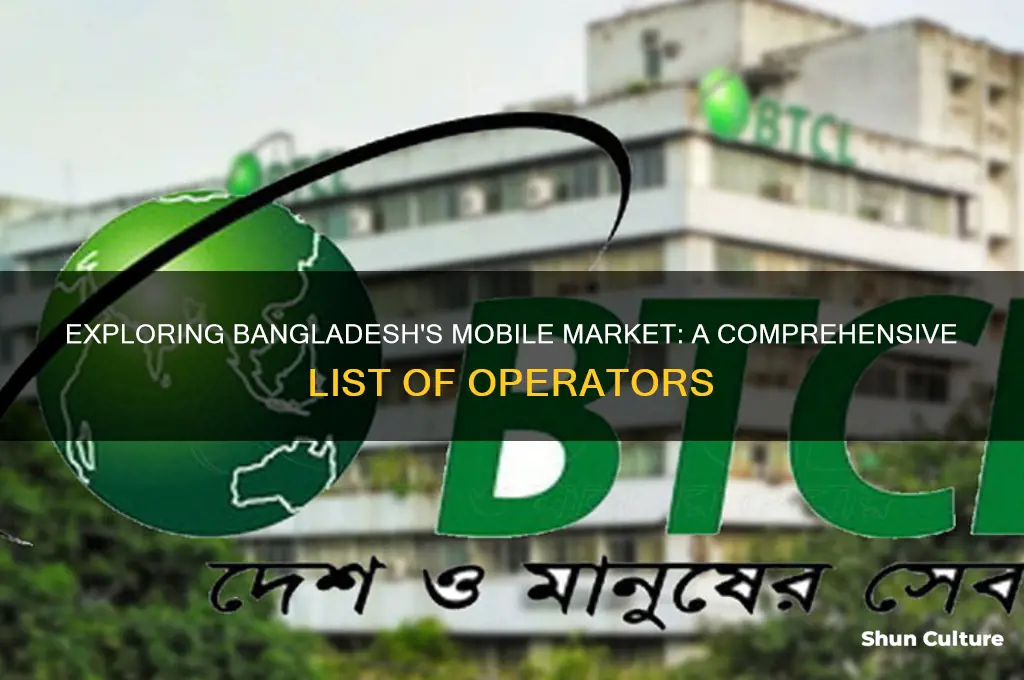 how many mobile company in bangladesh