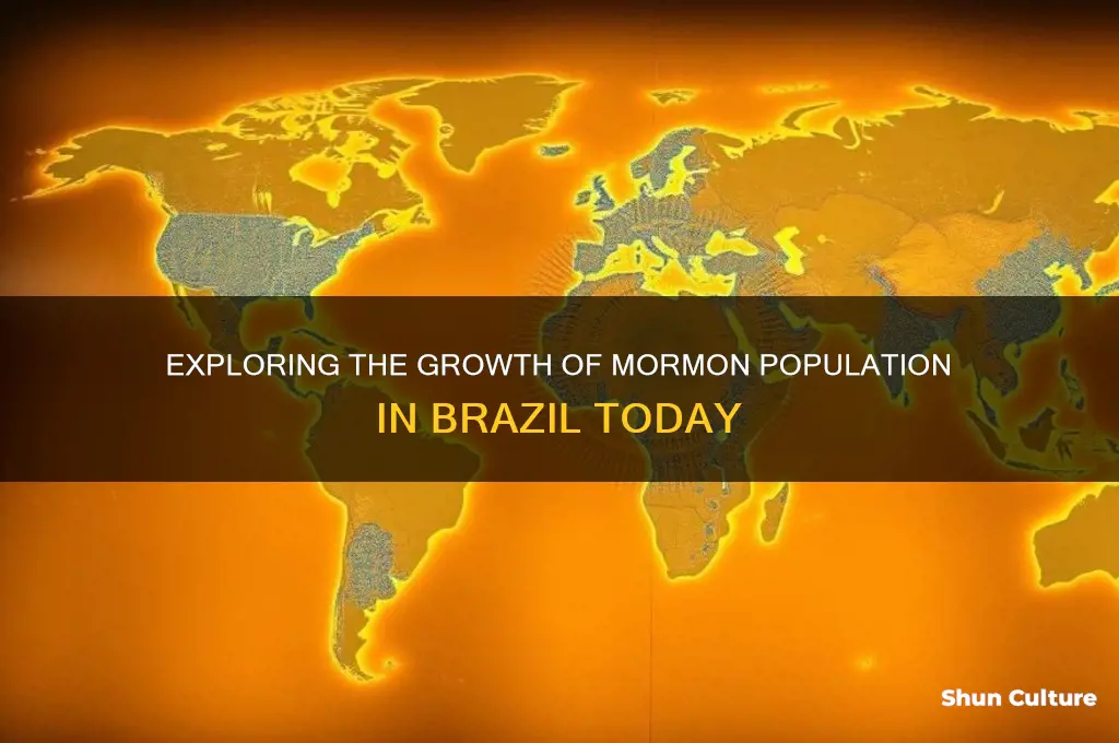 how many mormons are in brazil