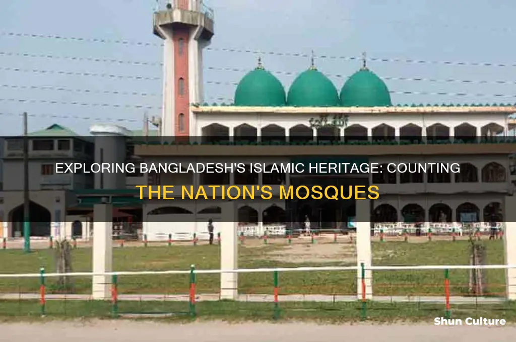 how many mosques are there in bangladesh