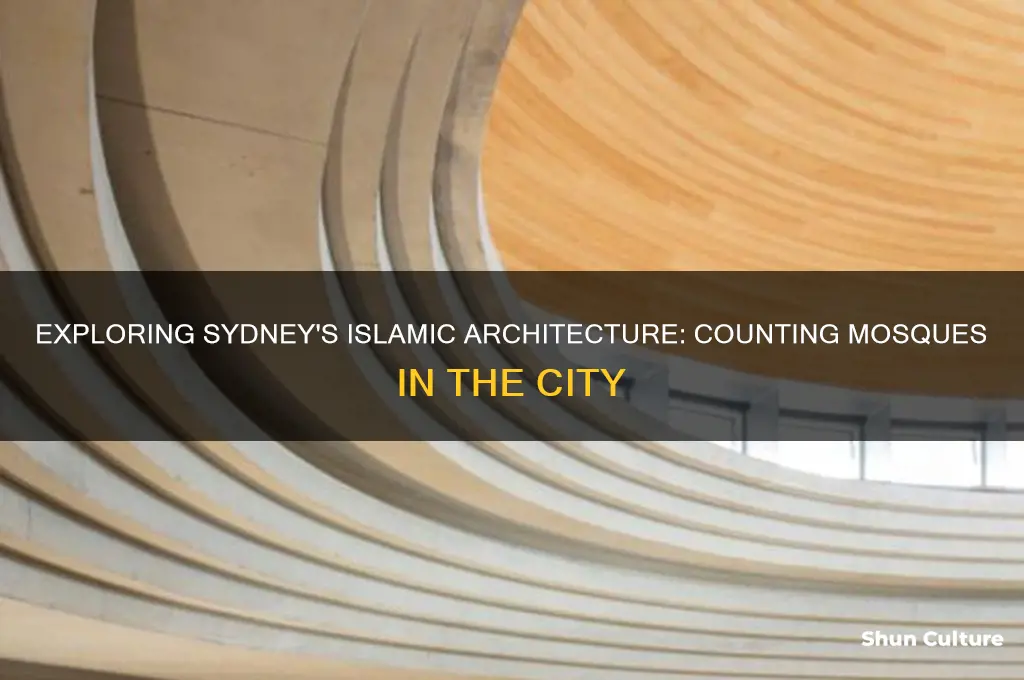 how many mosques in sydney australia