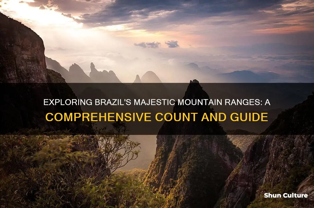 how many mountain ranges are in brazil