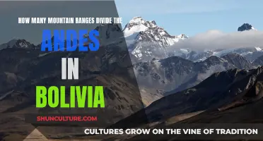 Exploring Bolivia's Andes: Mountain Ranges Divide the Country