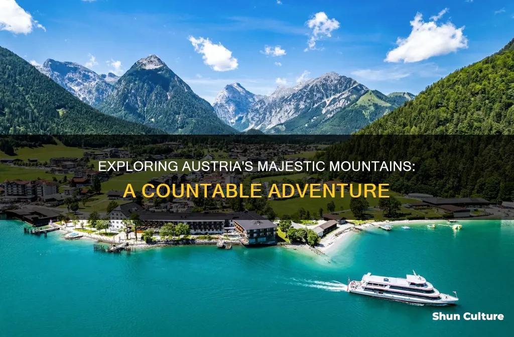 how many mountains are in austria