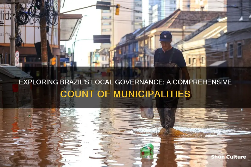 how many municipalities are in brazil