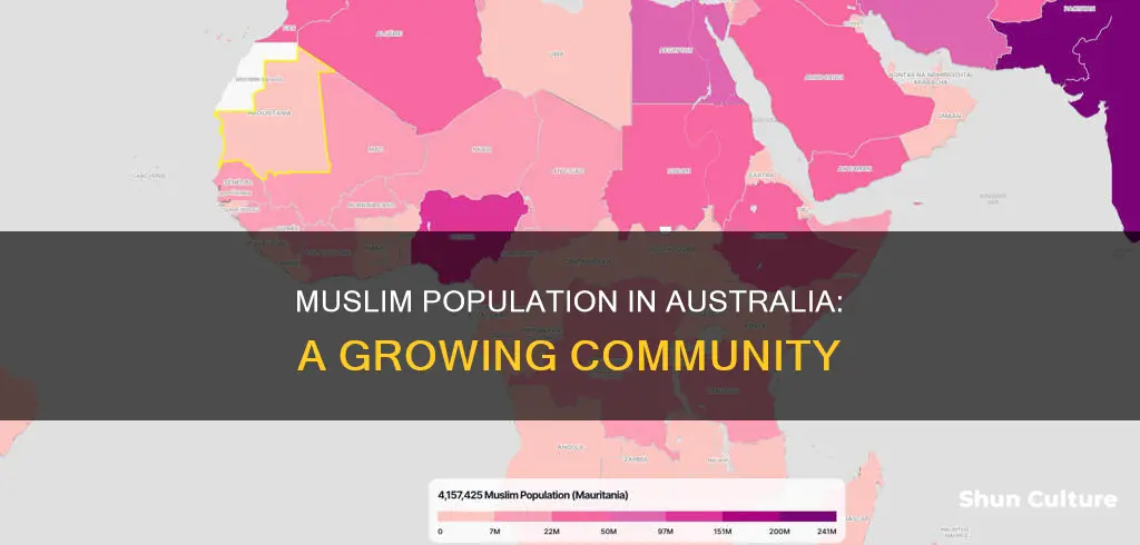 how many muslim population in australia