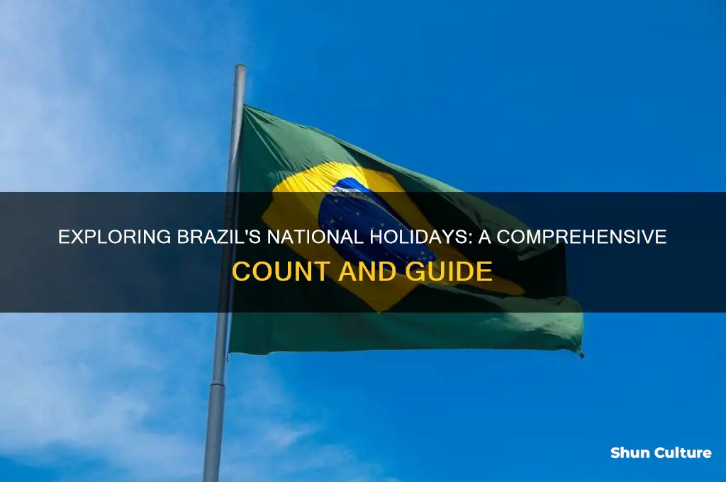 how many national holidays does brazil have