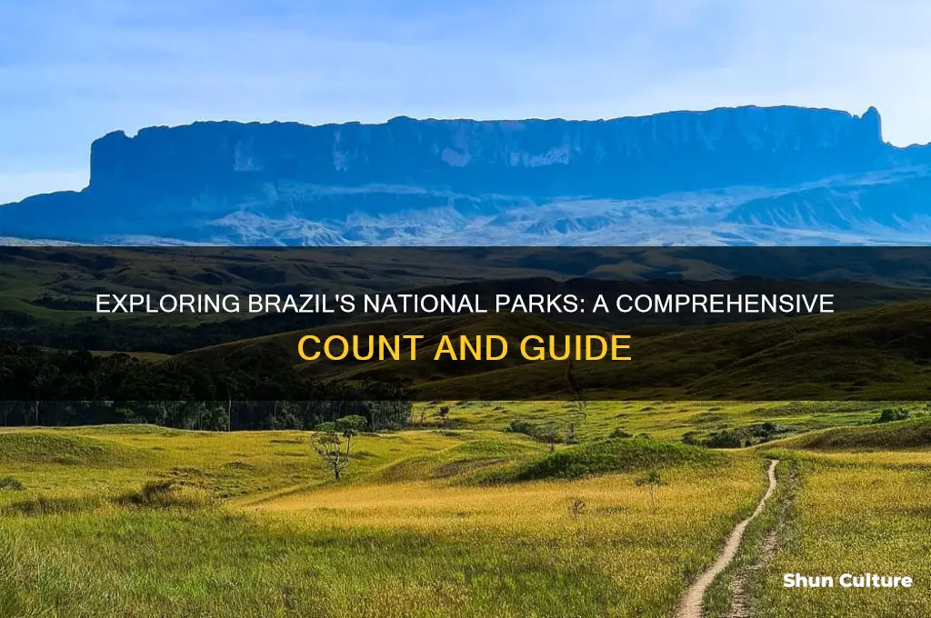 how many national parks are in brazil