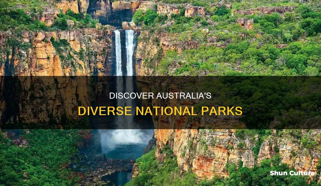 how many national parks do you find in australia