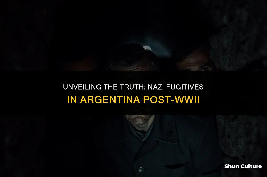 how many nazis fled to argentina