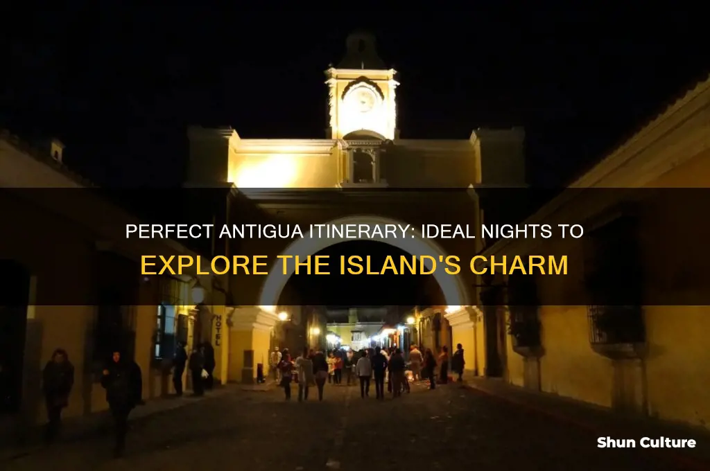how many nights in antigua