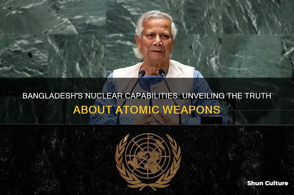 how many nuclear bomb in bangladesh