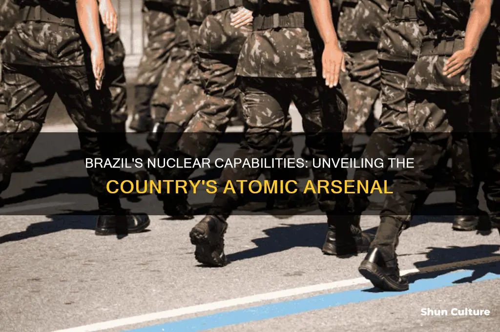 how many nuclear bombs does brazil have