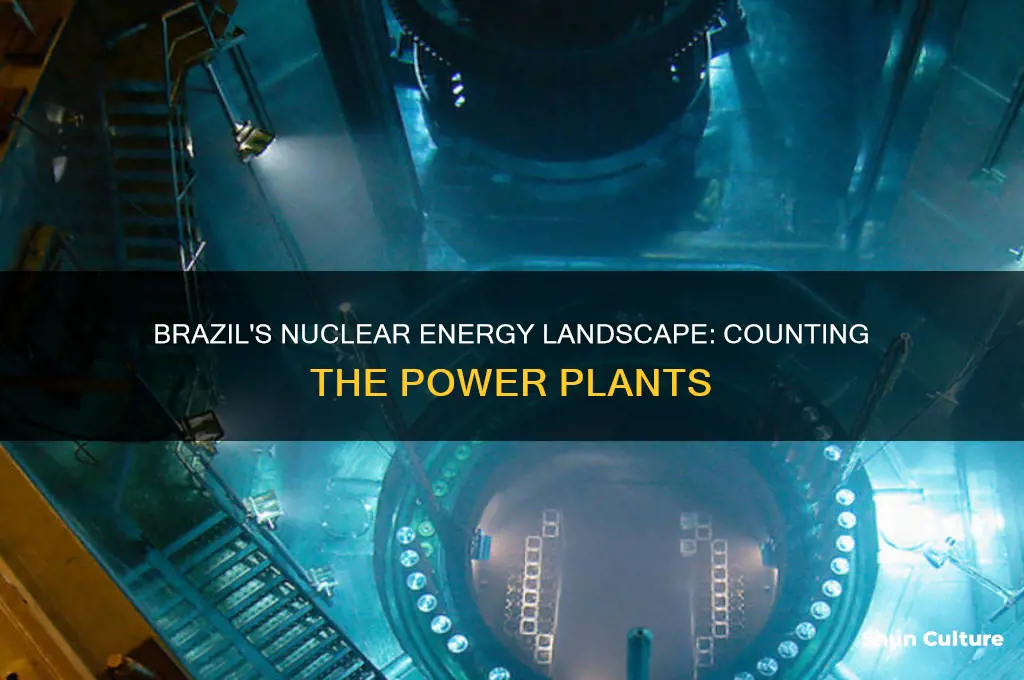how many nuclear power plants in brazil