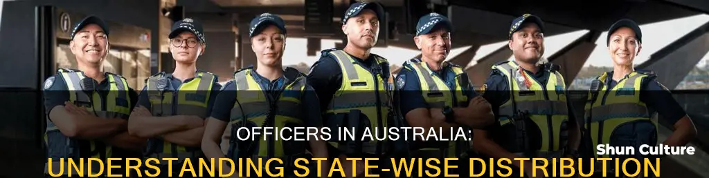 how many officers per state does australia have