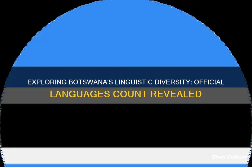 how many official languages in botswana