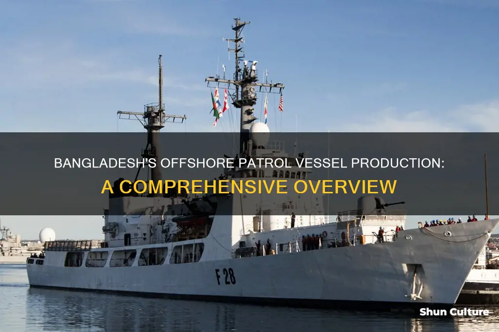 how many offshore patrol vessel bangladesh made