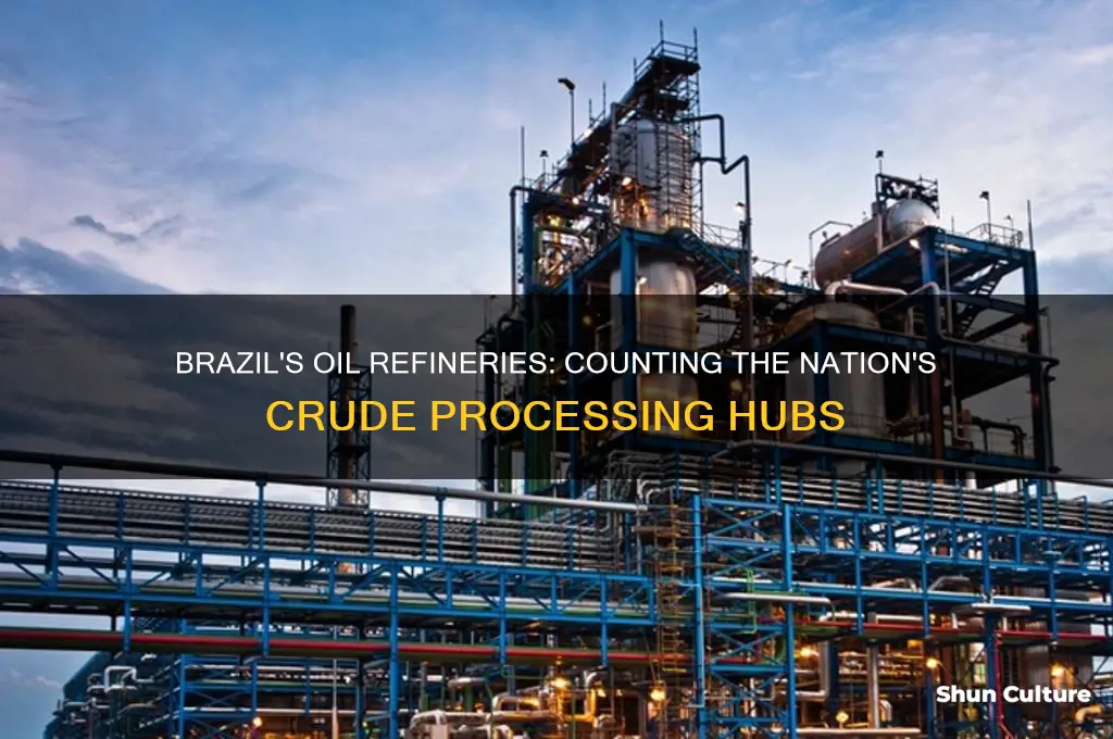 how many oil refineries in brazil
