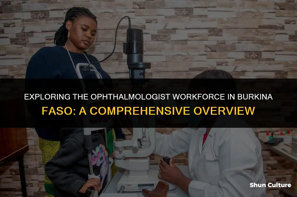 how many ophthalmologist work in burkina faso