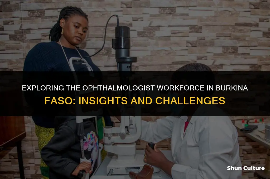 how many opthamlogist work in burkina faso