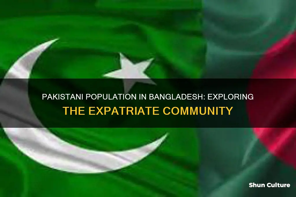 how many pakistani live in bangladesh