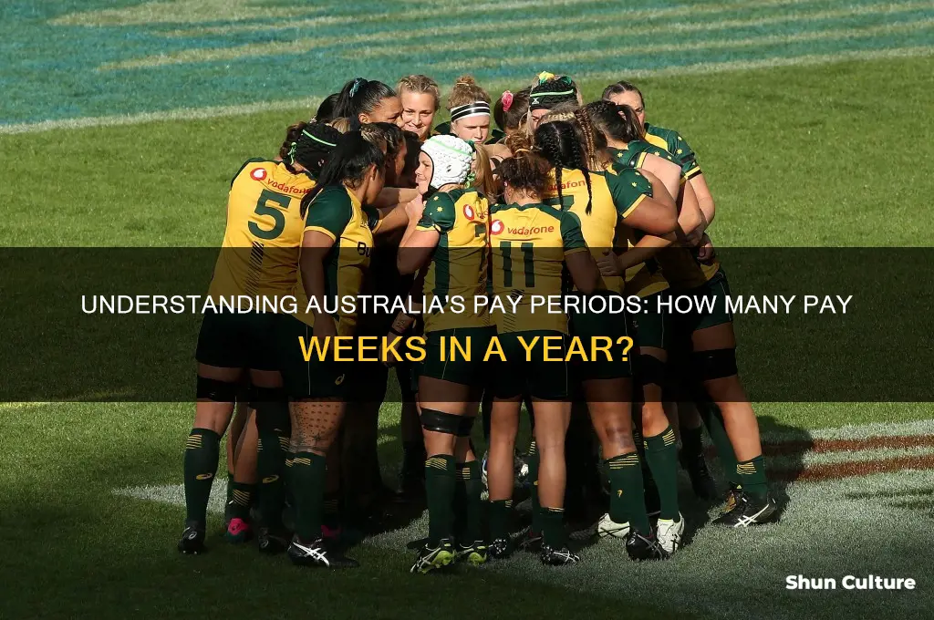 how many pay weeks in a year australia