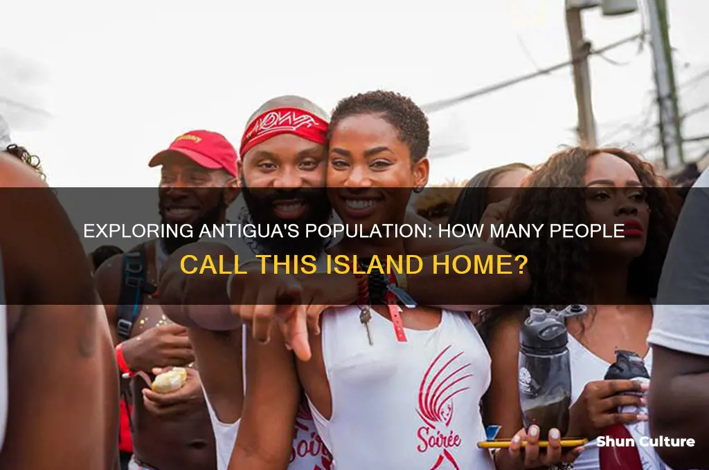 how many peaople antigua