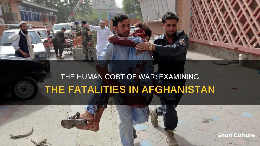 how many peopel have died in the war in afghanistan