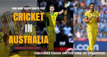 Cricket's Popularity in Australia: Adult Players