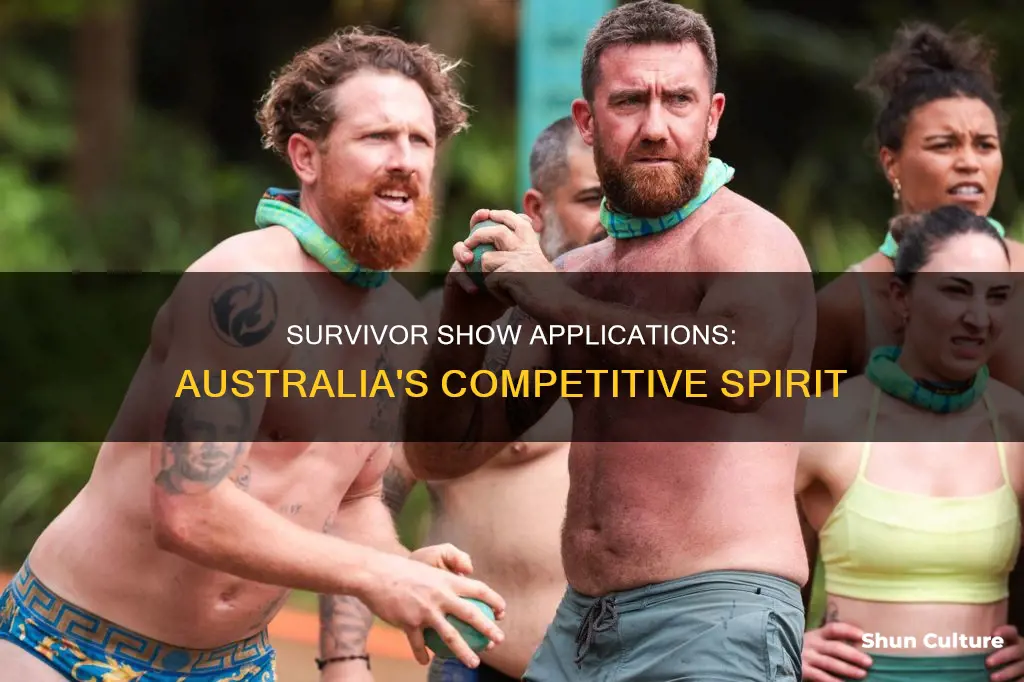 how many people apply for australian survivor