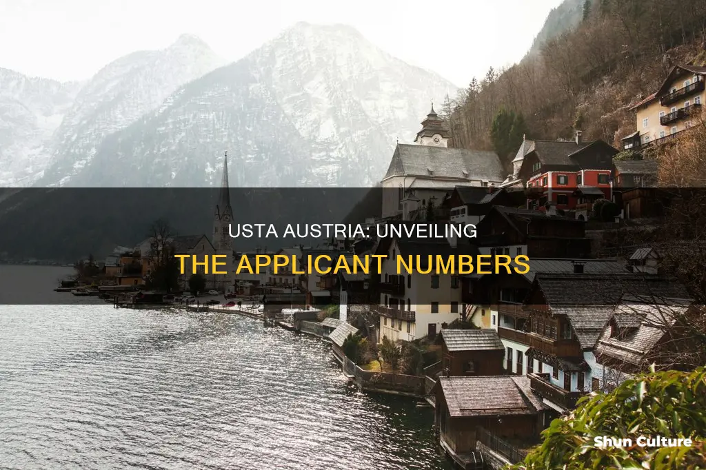 how many people apply to usta austria