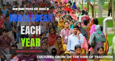 Bangladesh's Annual Population Growth: How Many People Are Added Each Year?