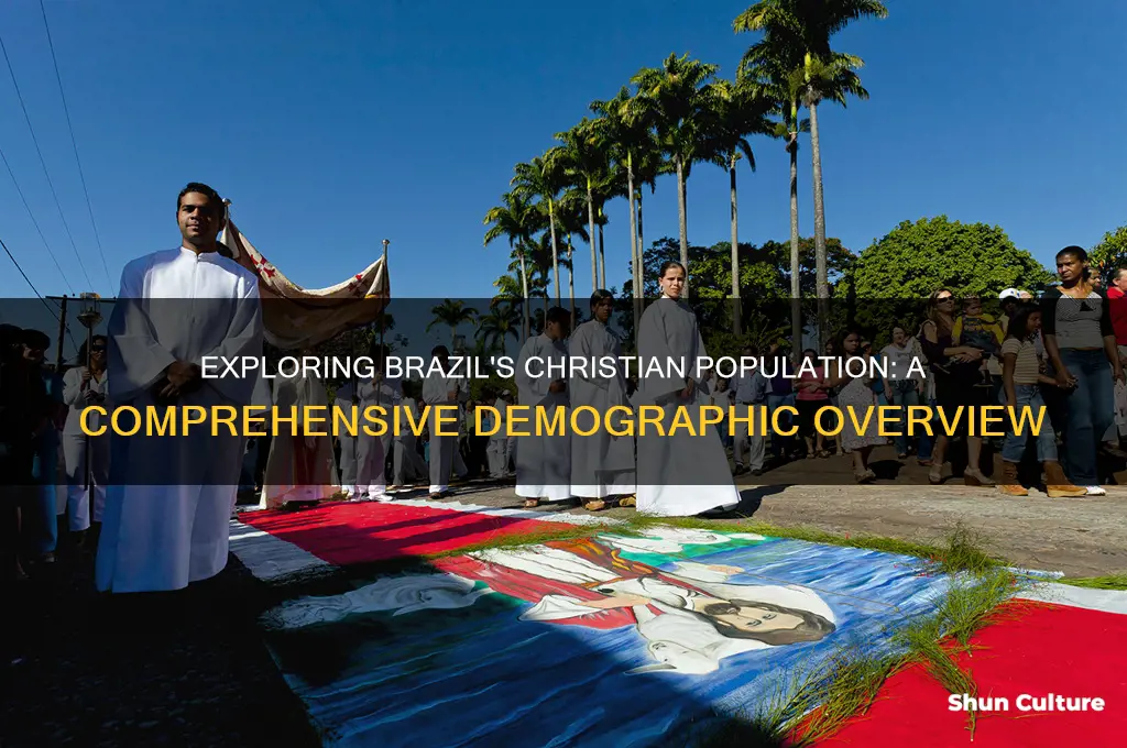 how many people are christian in brazil