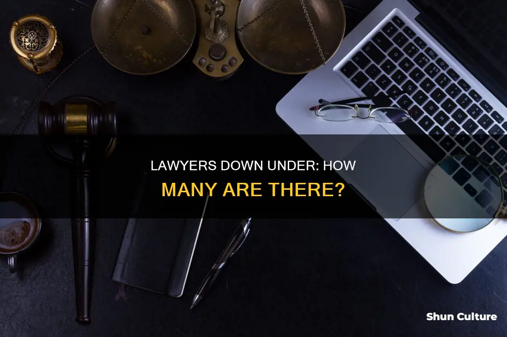 how many people are lawyers in australia