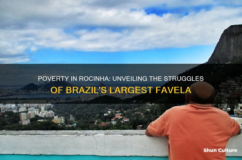 how many people are poor in rocinha brazil