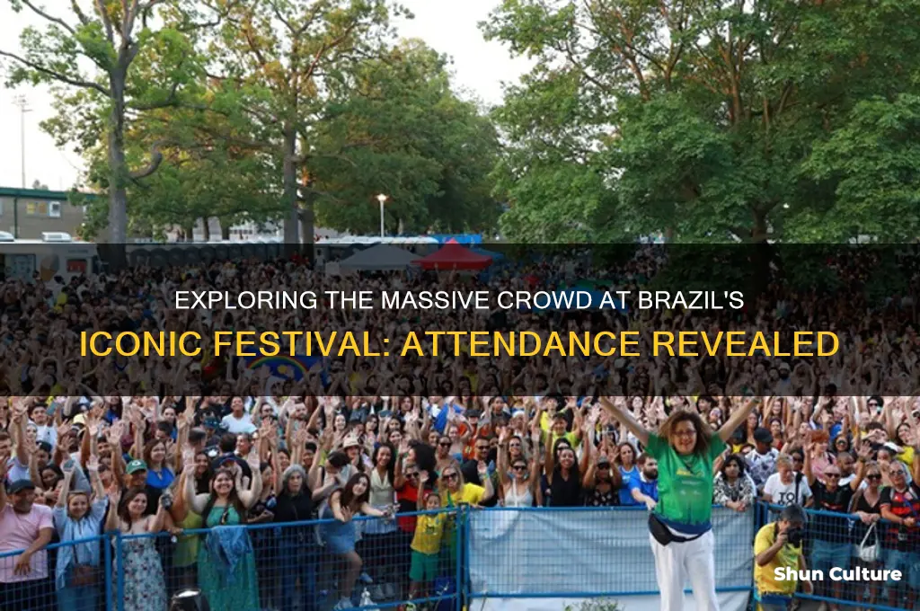 how many people come to the brazil festival