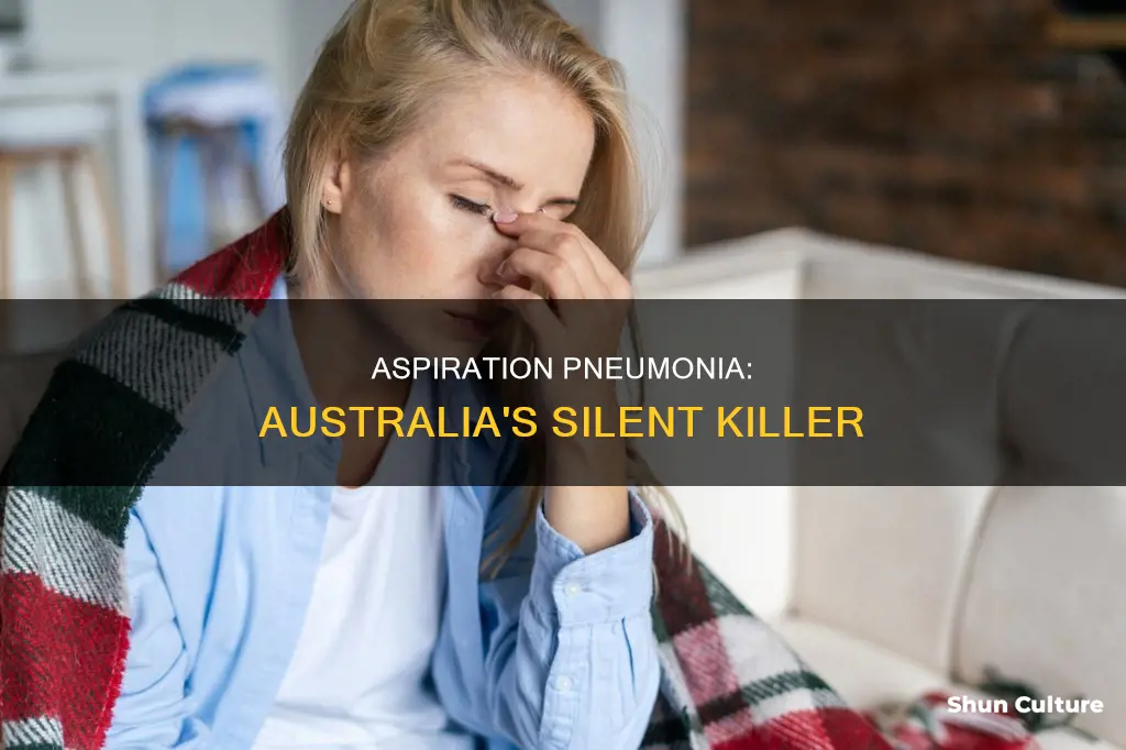 how many people die from aspiration pneumonia in australia