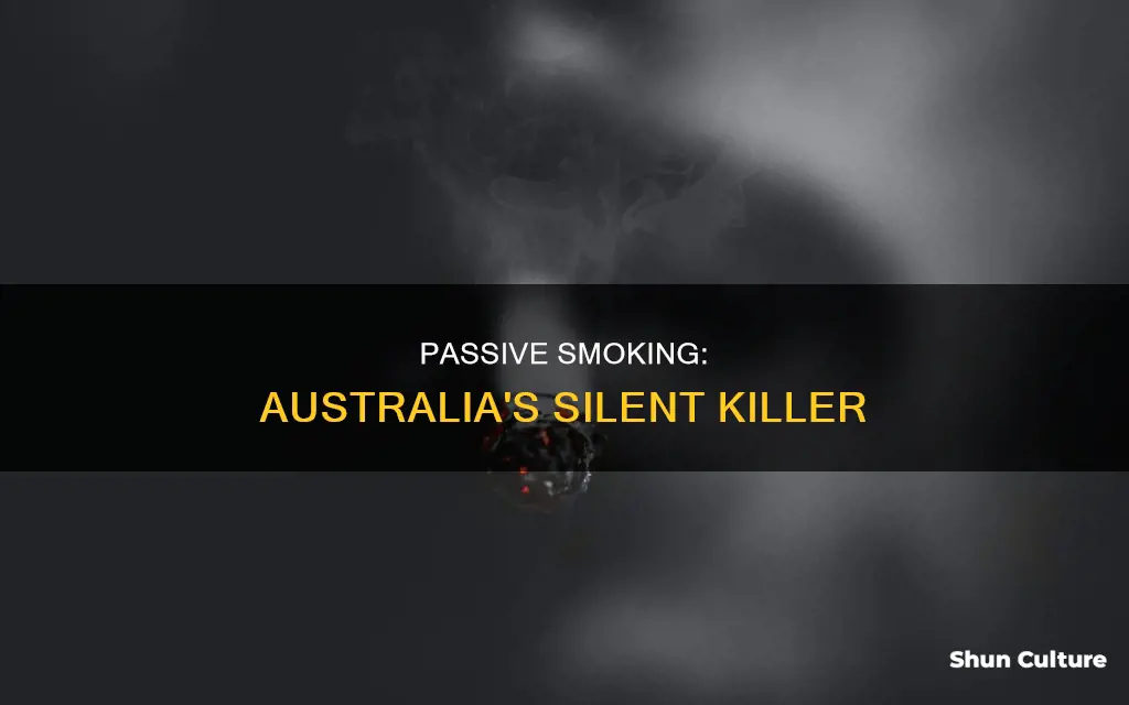 how many people die from passive smoking in australia