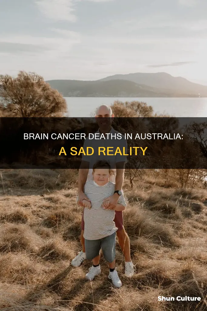 how many people die of brain cancer in australia